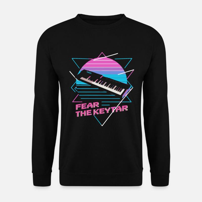 Keytar Keyboard Geschenk - Unisex Pullover - Schwarz