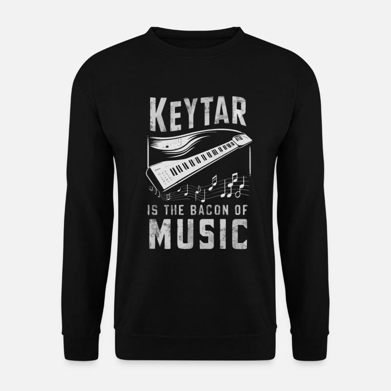 Keytar Keyboard Gift - Unisex Sweatshirt - black