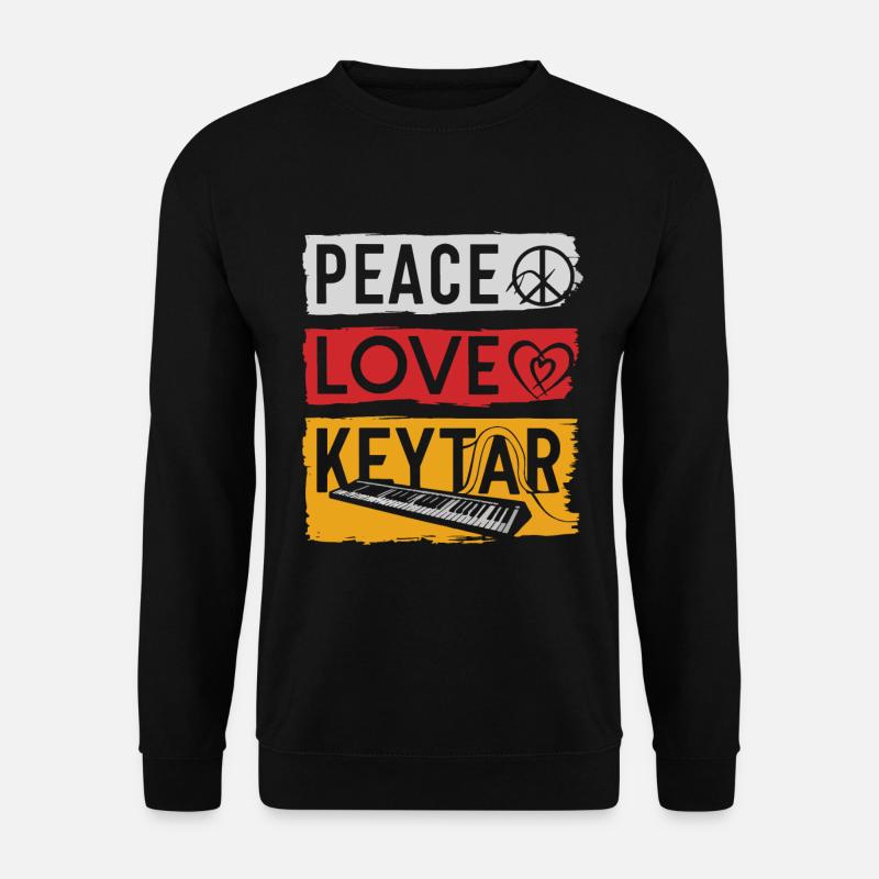 Keytar Keyboard Gift - Unisex Sweatshirt - black