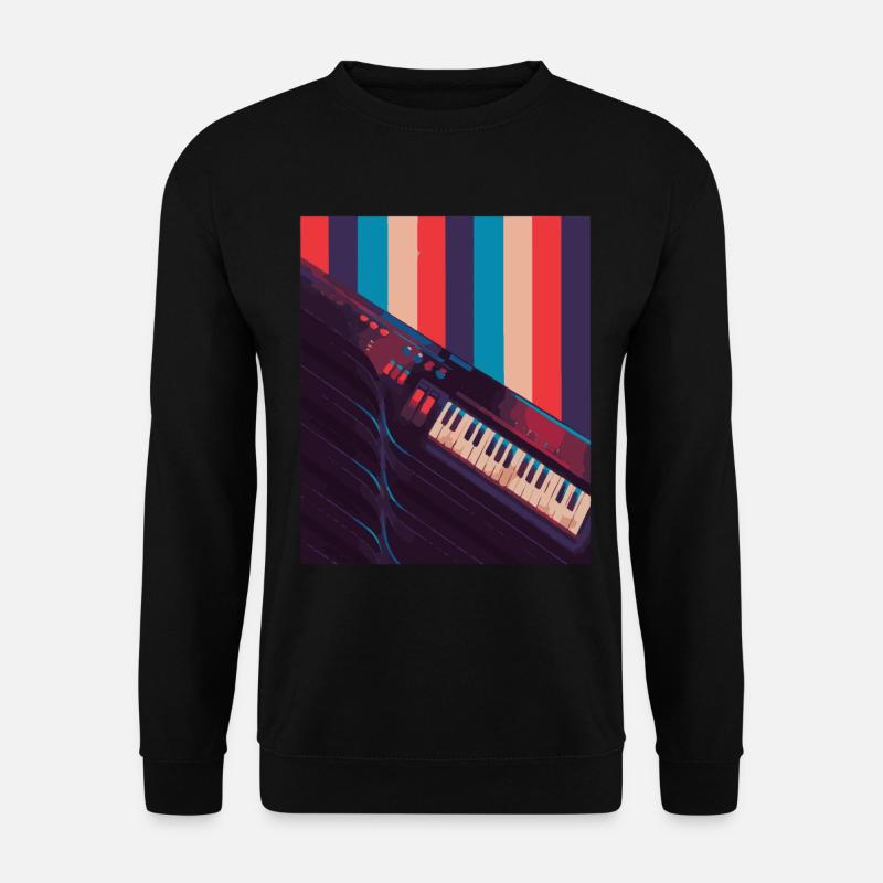 Keytar Keyboard Gift - Unisex Sweatshirt - black