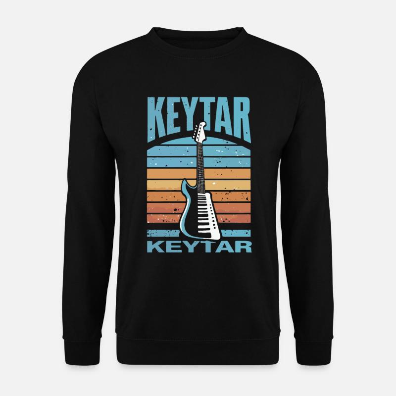 Keytar Keyboard Gift - Unisex Sweatshirt - black