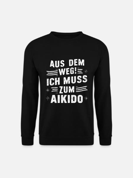 Aikido Martial Arts Gift - Unisex Sweatshirt - black