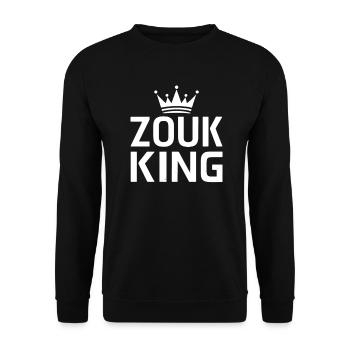 Zouk-Tanz-Geschenk - Unisex Pullover - Schwarz - Vorne - Alina (178cm) & Michal (187cm)