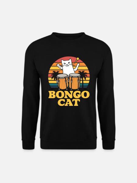 Bongo Music Gift - Unisex Sweatshirt - black