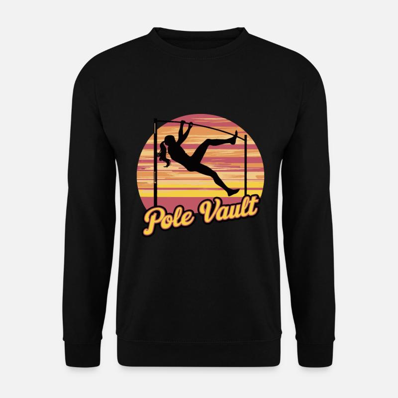 Stabhochspringer-Geschenk - Unisex Pullover - Schwarz