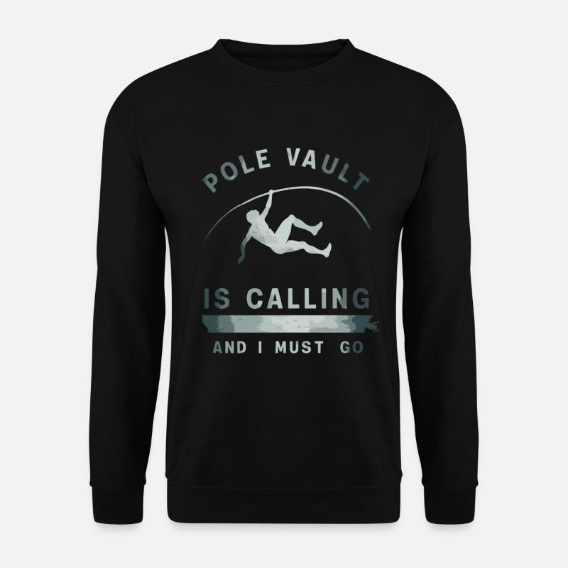 Stabhochspringer-Geschenk - Unisex Pullover - Schwarz