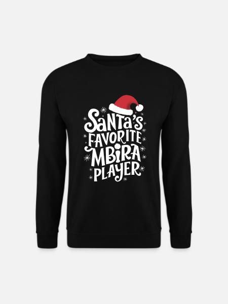 Idiophon Kalimba Geschenk - Unisex Pullover - Schwarz