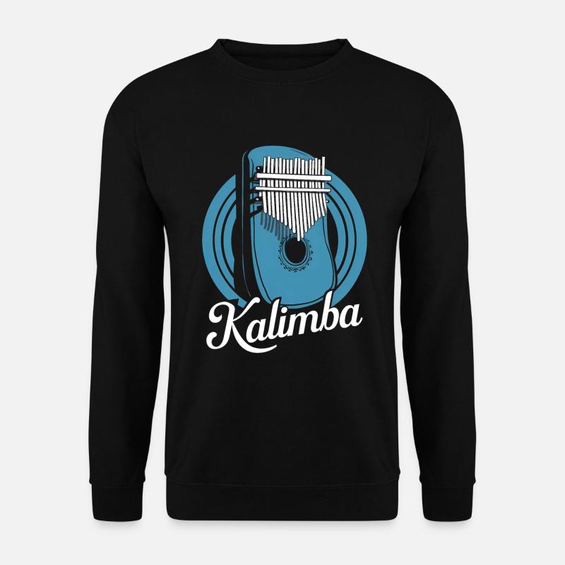 Idiophon Kalimba Geschenk - Unisex Pullover - Schwarz