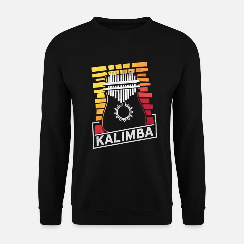 Idiophon Kalimba Geschenk - Unisex Pullover - Schwarz