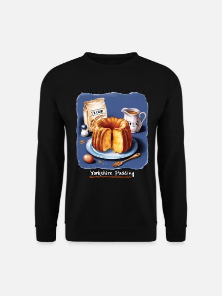 Yorkshire Pudding Geschenk - Unisex Pullover - Schwarz