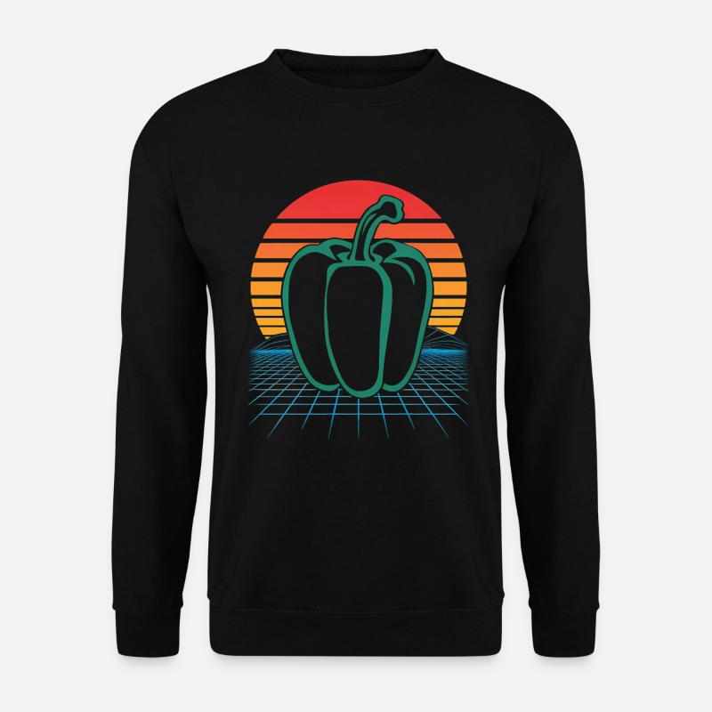 Paprika Geschenk - Unisex Pullover - Schwarz