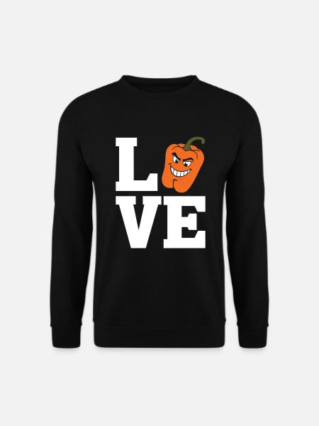 Paprika Geschenk - Unisex Pullover - Schwarz
