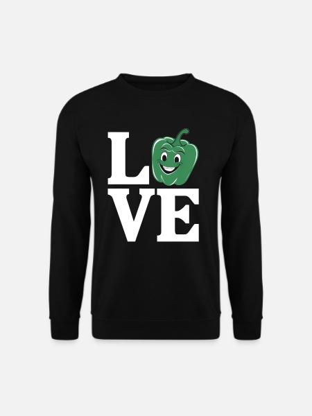 Paprika Geschenk - Unisex Pullover - Schwarz