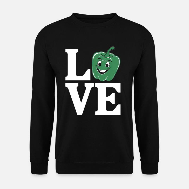 Paprika Geschenk - Unisex Pullover - Schwarz