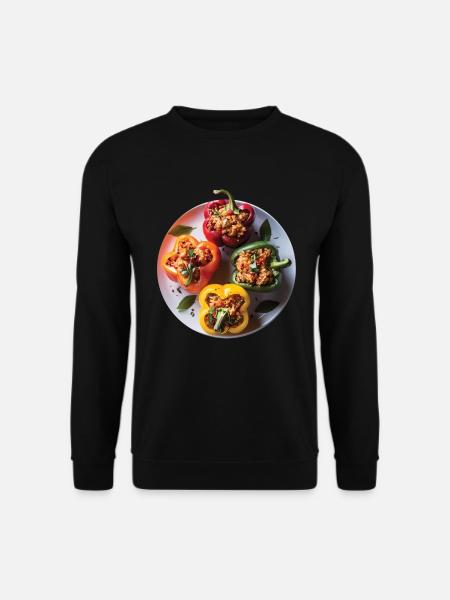 Paprika Geschenk - Unisex Pullover - Schwarz