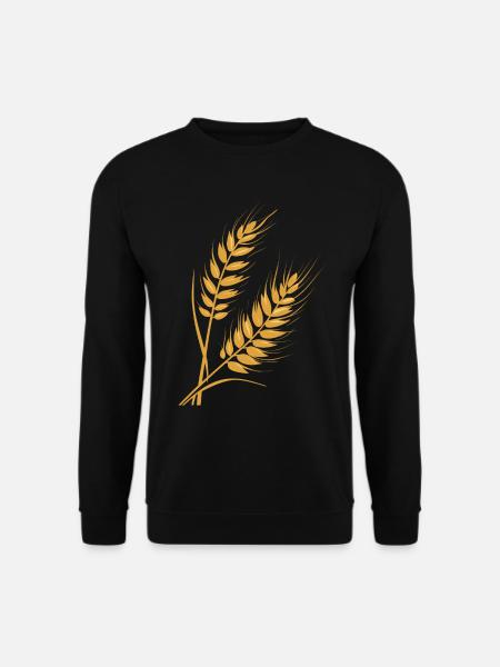 Weizen - Unisex Pullover - Schwarz