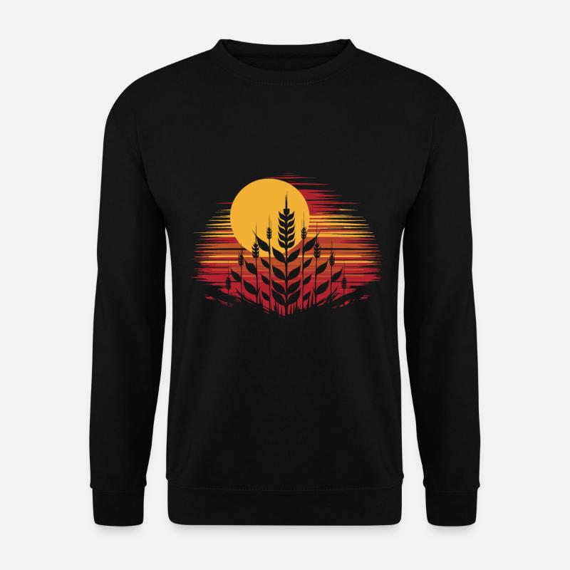 Weizen - Unisex Pullover - Schwarz