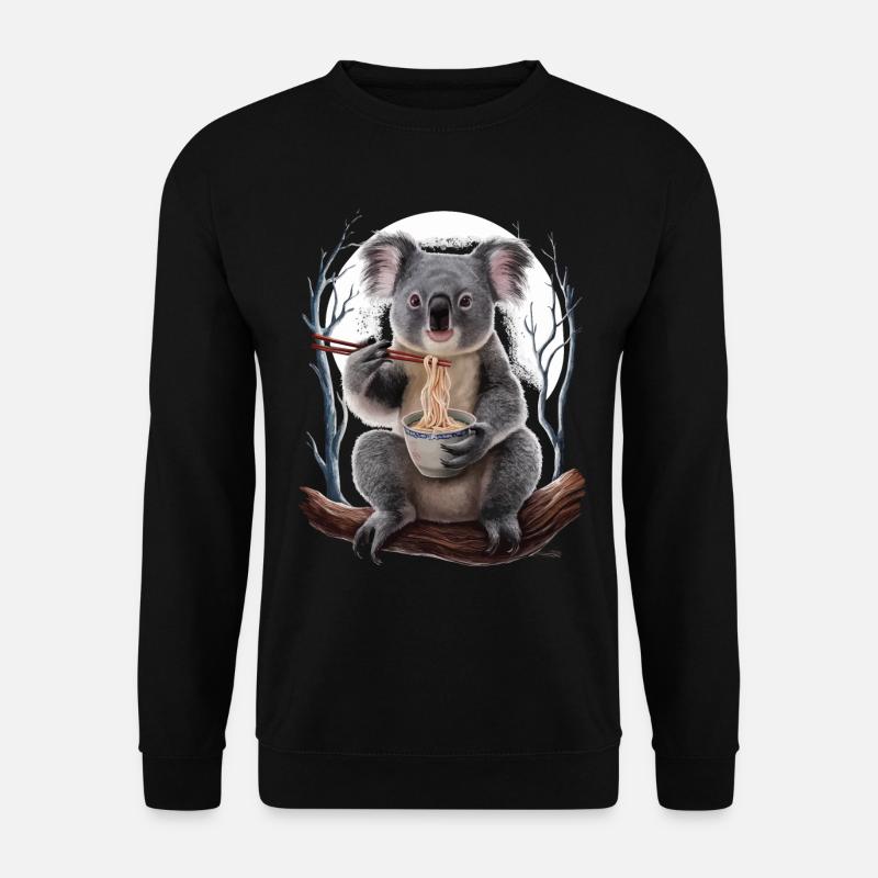 Koala - Unisex Pullover - Schwarz