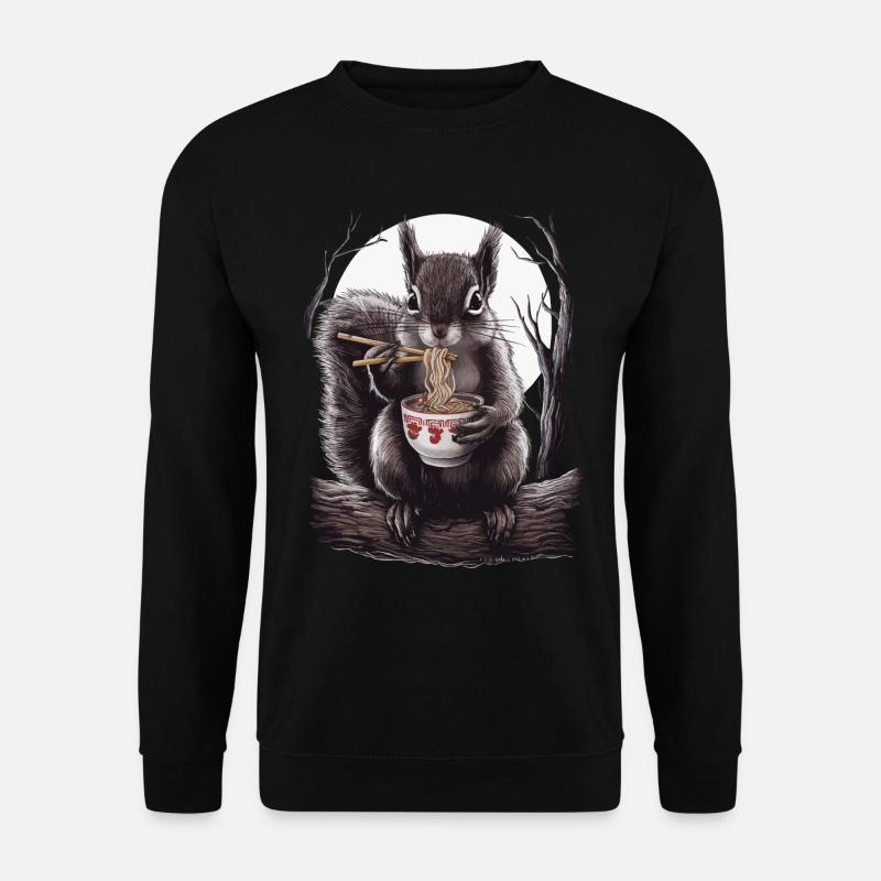 Eichhörnchen - Unisex Pullover - Schwarz