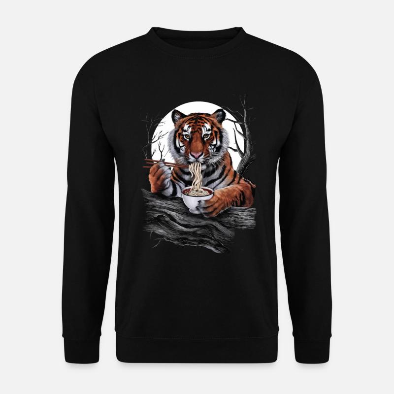 Tiger - Unisex Pullover - Schwarz