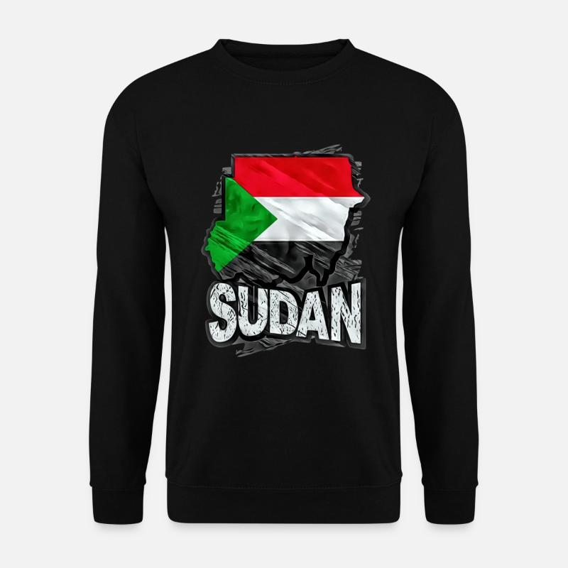 Sudan - Unisex Pullover - Schwarz