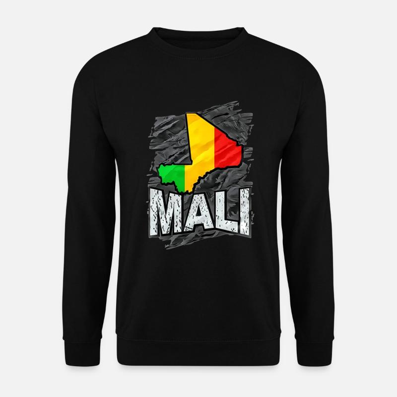 Mali - Unisex Pullover - Schwarz