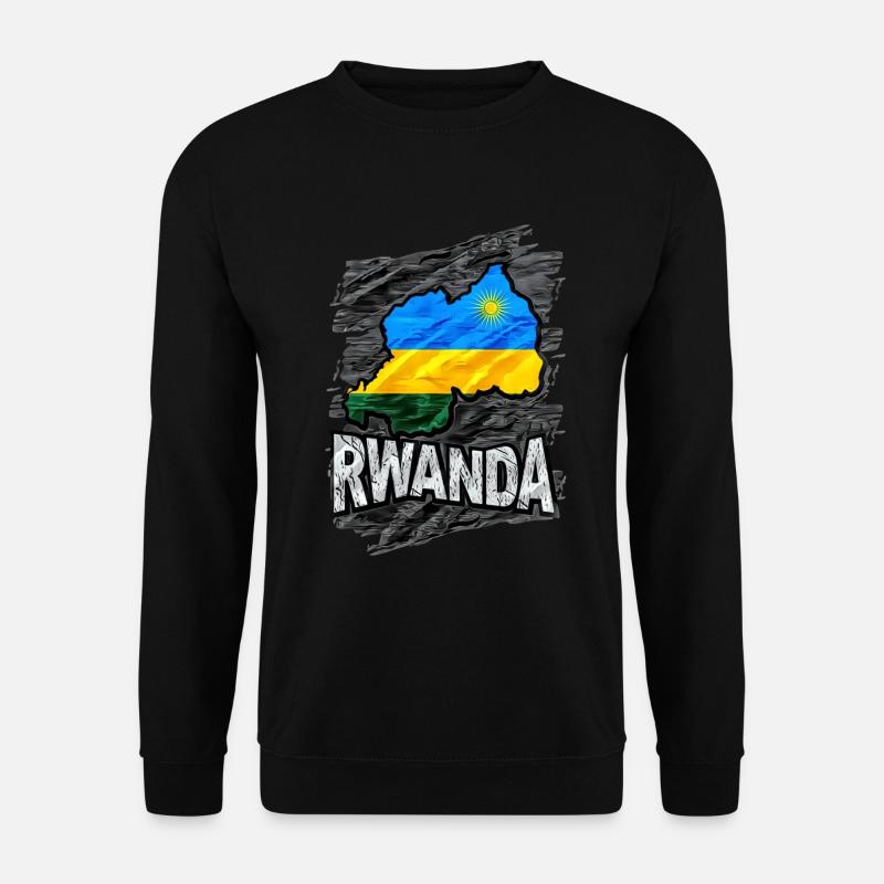Rwanda - Unisex Sweatshirt - black