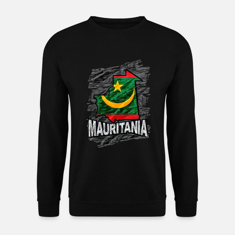 Mauretanien - Unisex Pullover - Schwarz