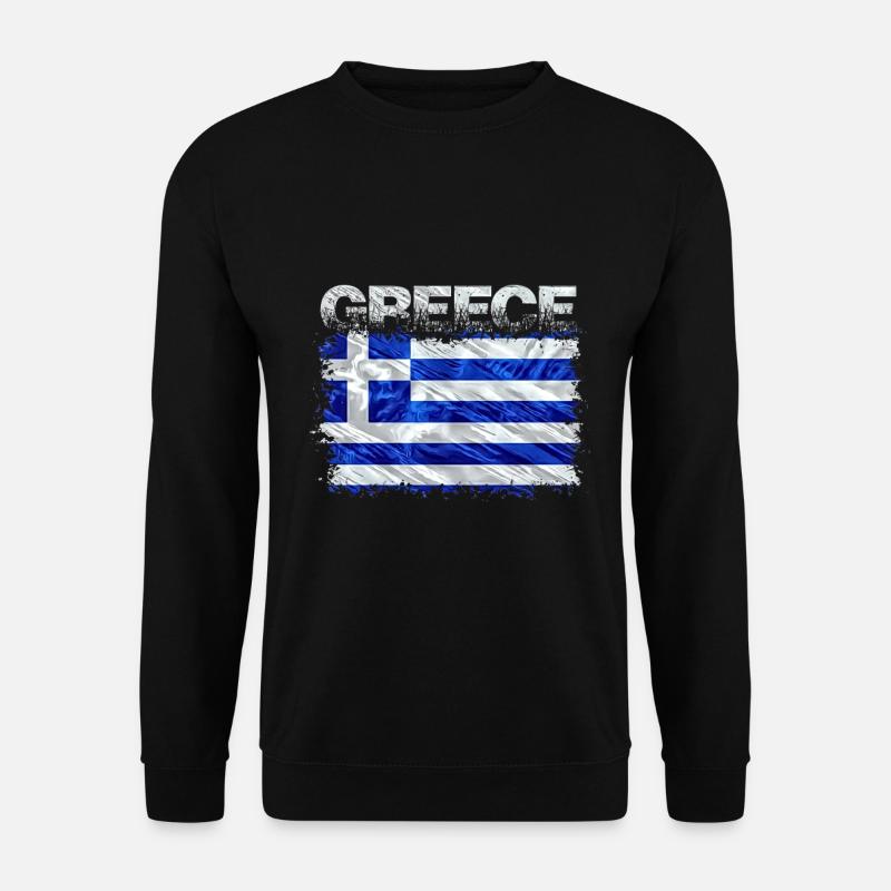 Greece - Unisex Sweatshirt - black