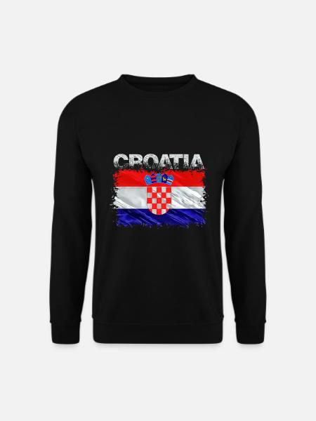 Kroatien - Unisextröja - svart
