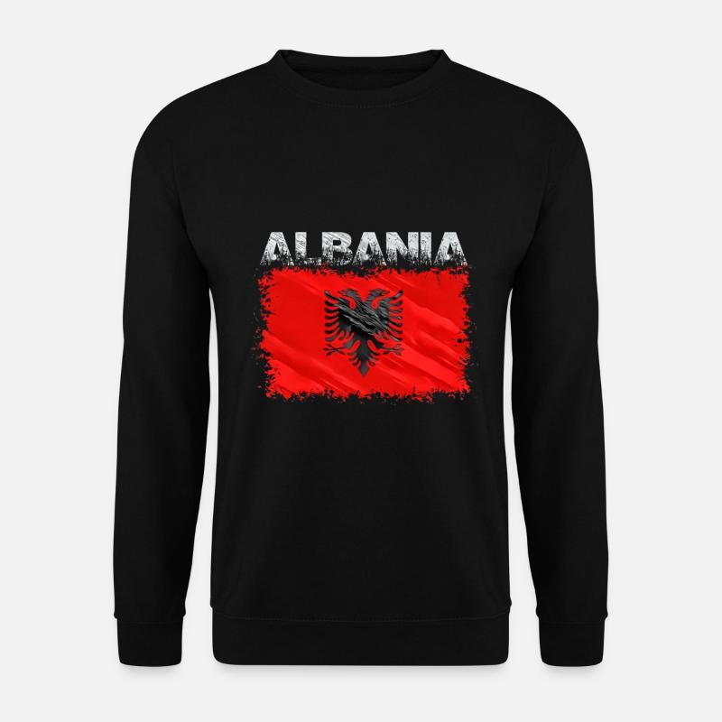 Albanien - Unisex Pullover - Schwarz