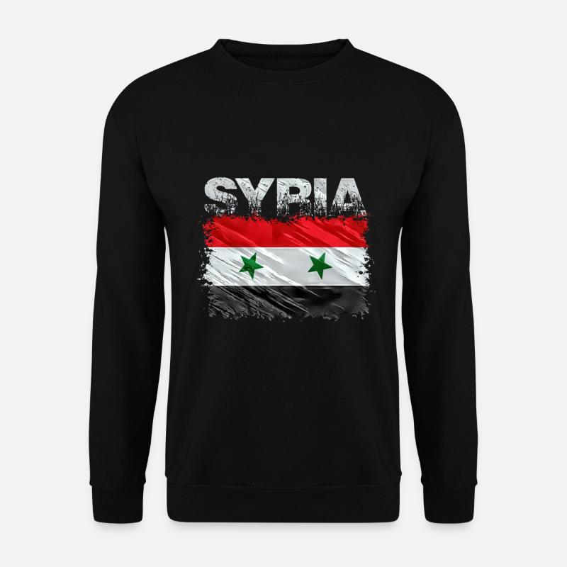 Syrien - Unisex Pullover - Schwarz