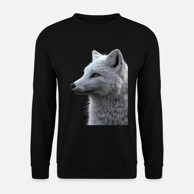 Polarfuchs - Unisex Pullover - Schwarz
