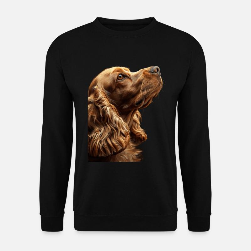 Cocker Spaniel - Unisex Sweatshirt - black