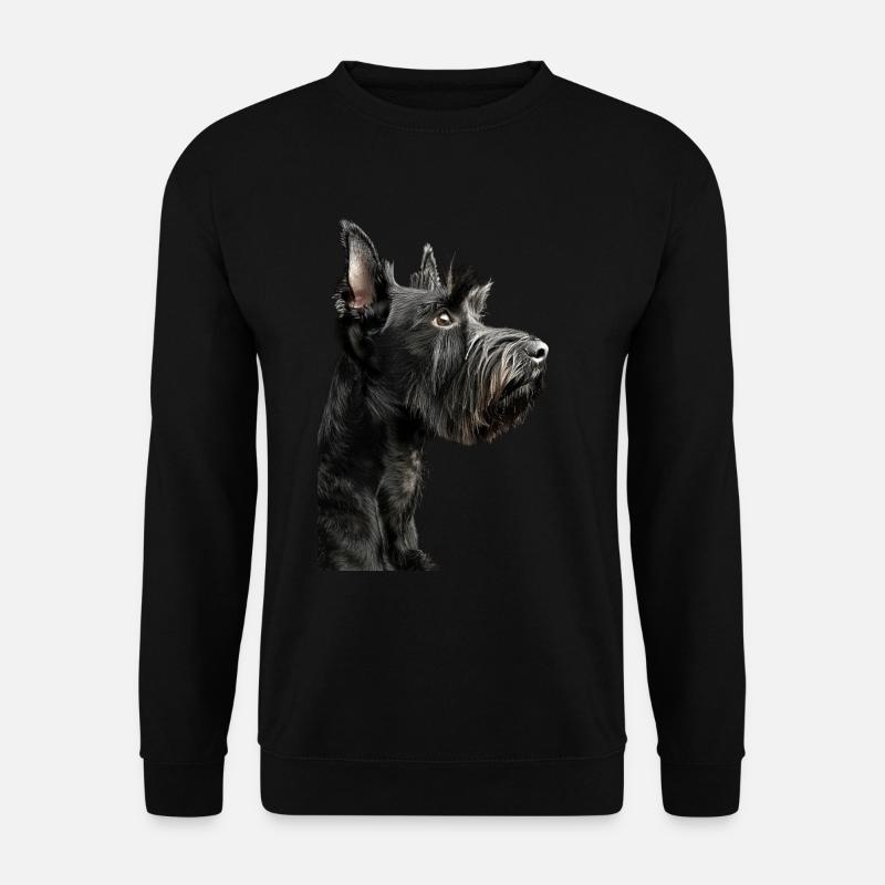 Scottish Terrier - Unisex Pullover - Schwarz