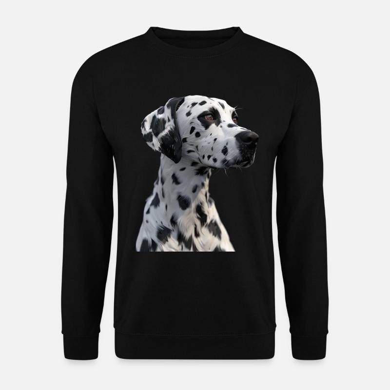 Dalmatiner - Unisex Pullover - Schwarz