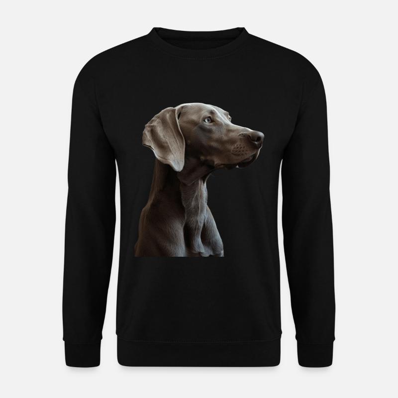 Weimaraner - Unisex Pullover - Schwarz