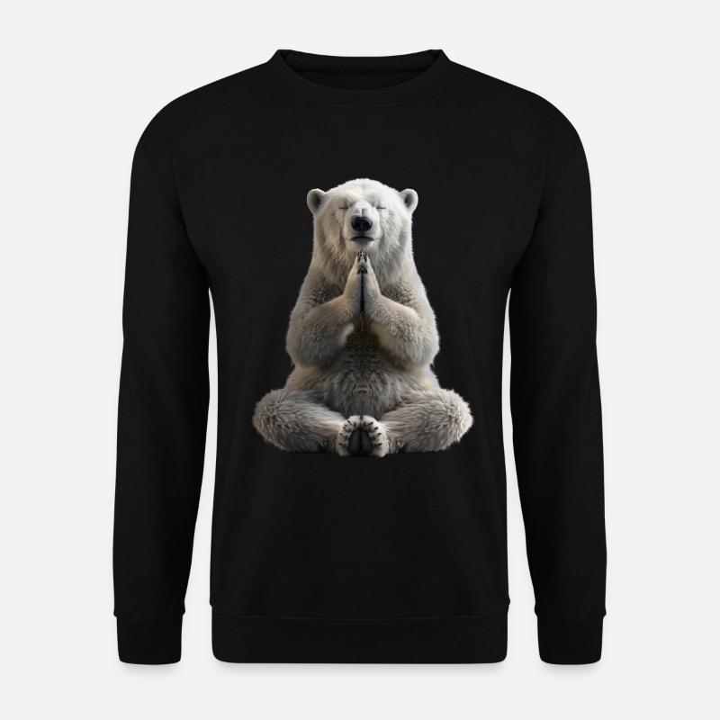Eisbär - Unisex Pullover - Schwarz