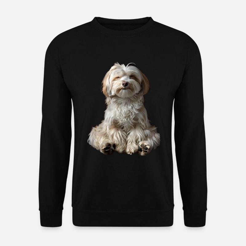 Havaneser - Unisex Pullover - Schwarz