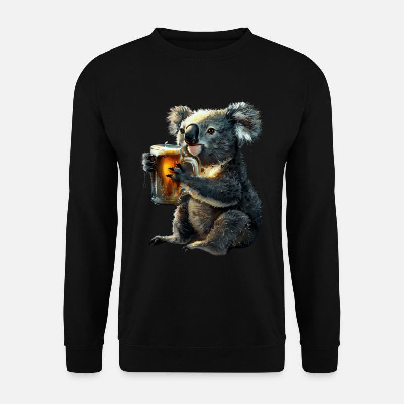Koala - Unisex Sweatshirt - black