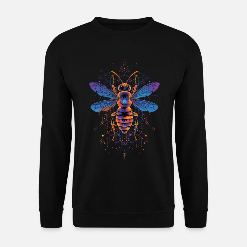Biene - Unisex Pullover - Schwarz