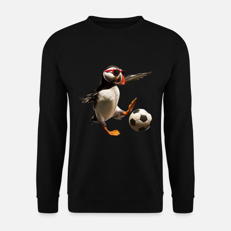 Papageitaucher - Unisex Pullover - Schwarz