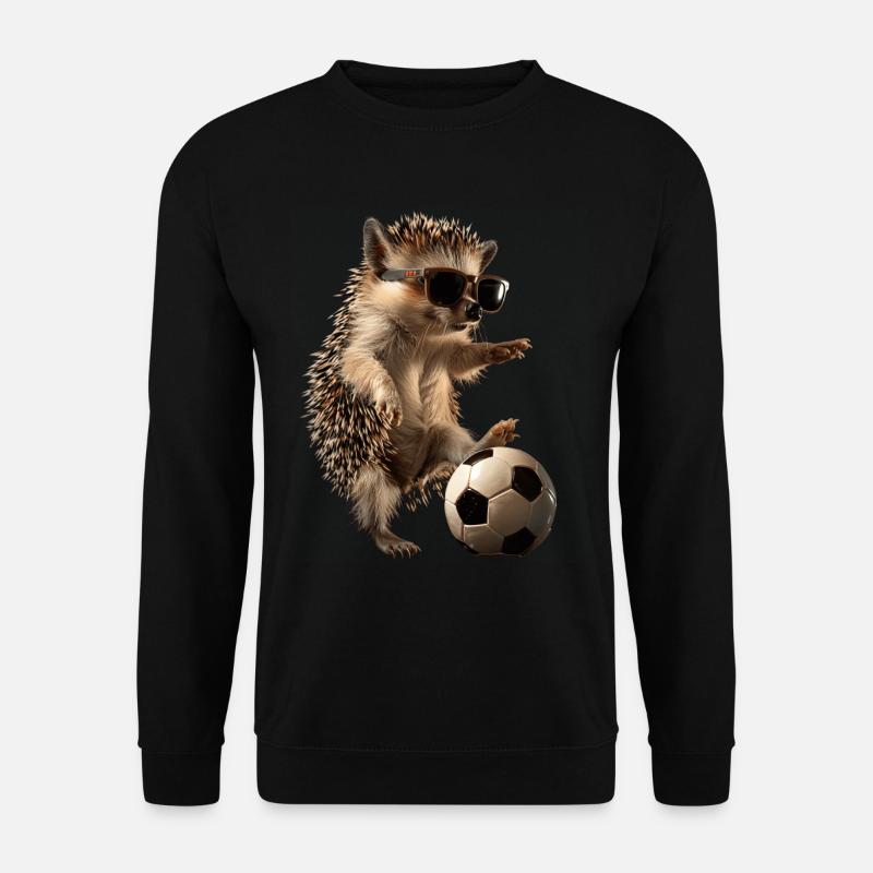Hedgehog - Unisex Sweatshirt - black
