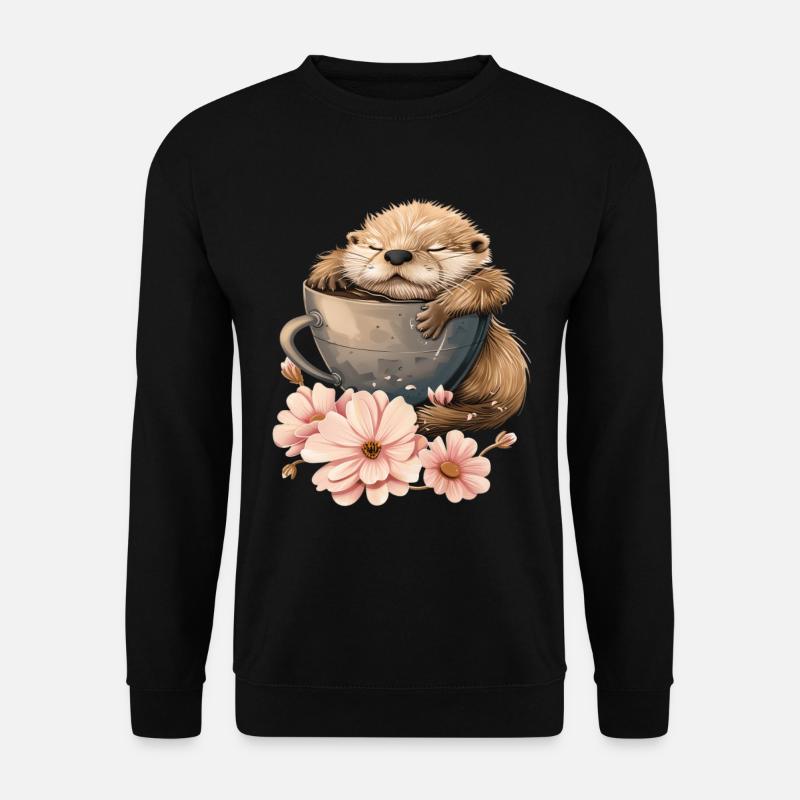 Otter - Unisex Pullover - Schwarz