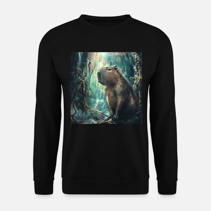 Wasserschwein - Unisex Pullover - Schwarz