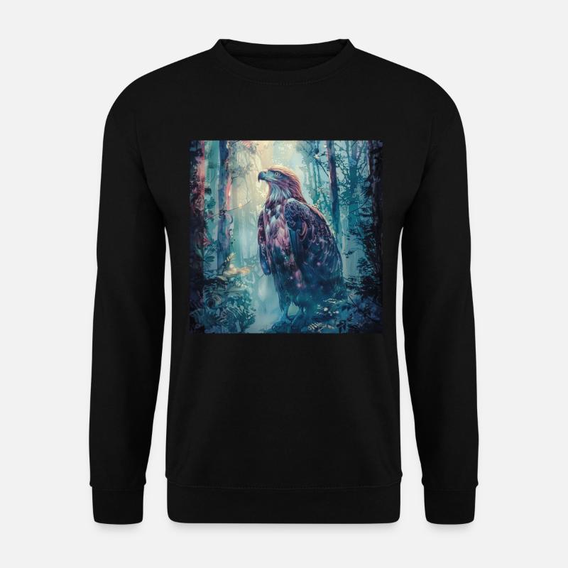 Eagle - Unisex Sweatshirt - black