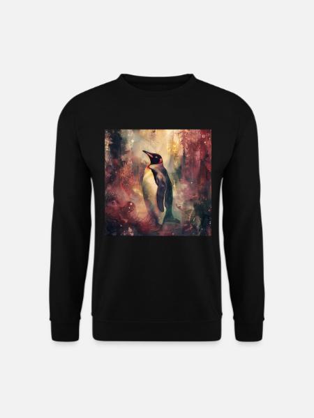 Pingouin - Sweat-shirt Unisexe - noir