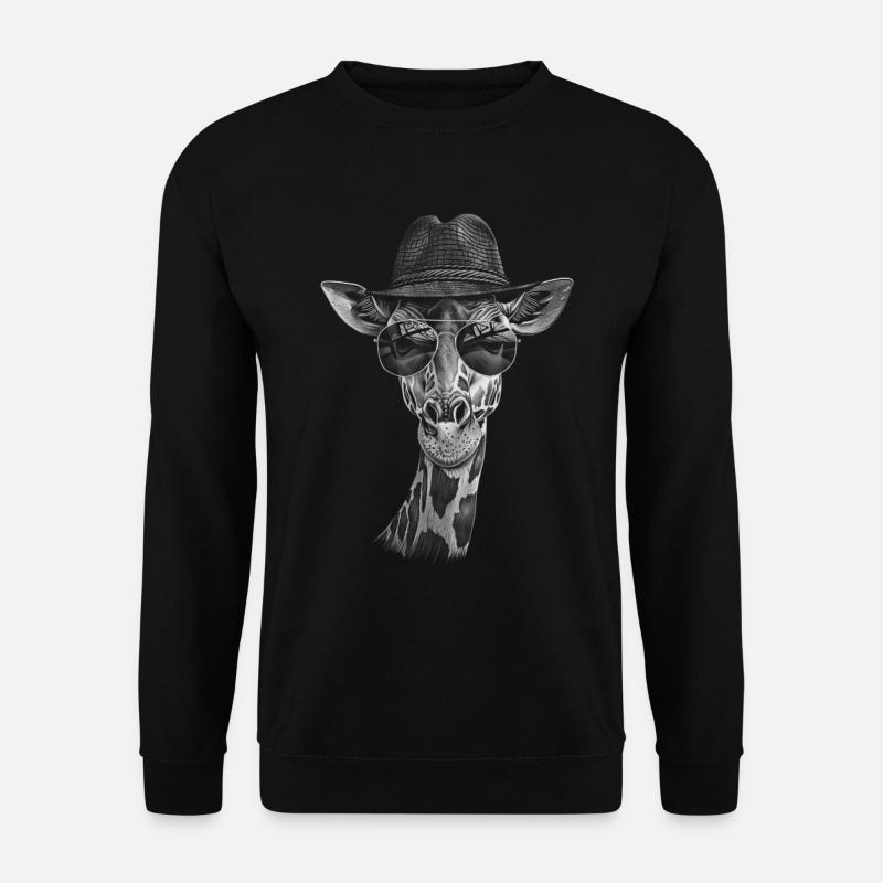 Giraffe - Unisex Sweatshirt - black