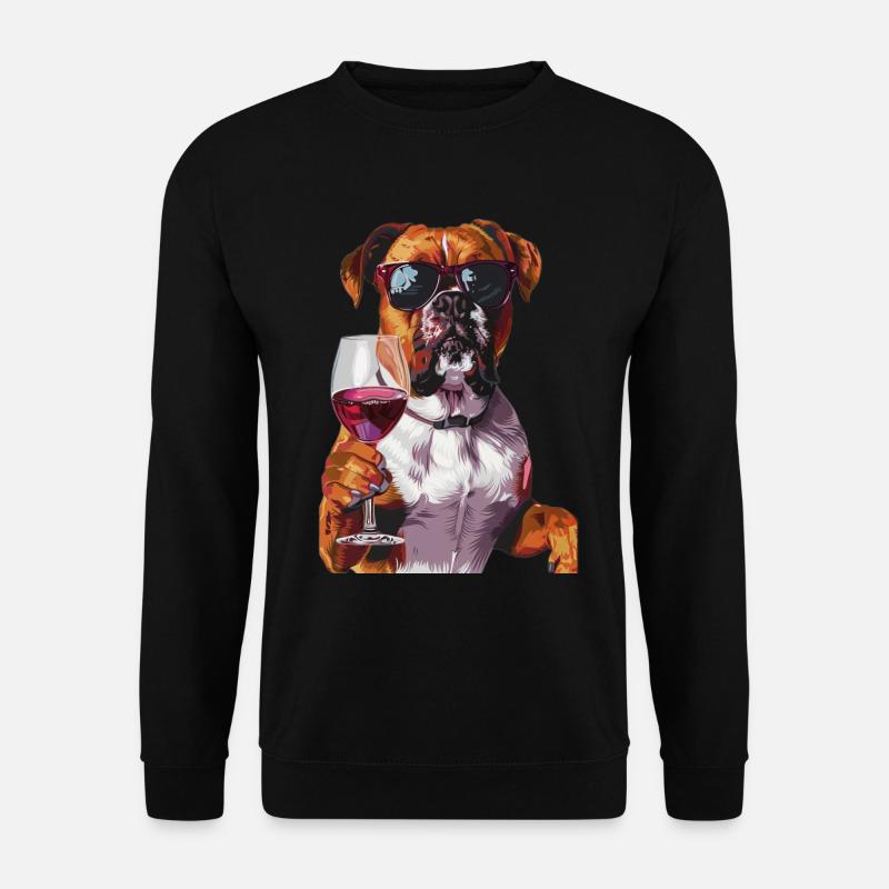 Boxer - Unisex Sweatshirt - black