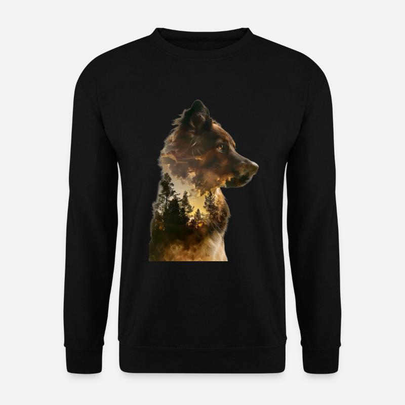 Australian Shepherd - Unisex Sweatshirt - black